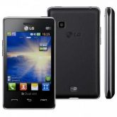 Smartphone LG T375 Sistema Próprio, Preto ou branco